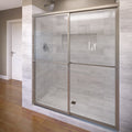 1100 Series 47 in. W x 71 in. H Framed Bypass Sliding Shower Doors