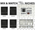 Redi Niche® Shower Shelves