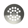 Redi Drain¬Æ Brushed Nickel Round Drain Plate, 4¬º‚Ä≥ diameter