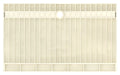 Redi Trench® 37 In x 60 In Barrier Free Shower Pan with Back Drain and Linear Solid Brushed Nickel Drain Grate