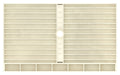 Redi Trench® Single Curb Shower Pan With Center Linear Drain & Brushed Nickel Designer Grate, 36"D x 60"W