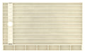 Redi Trench® 42 In x 60 In Single Curb Shower Pan with Right Drain and Linear Brushed Nickel Drain Grate