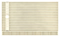 Redi Trench® Double Curb Shower Pan With Right Linear Drain & Brushed Nickel Designer Grate, 42″D x 60″W