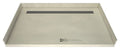 Redi Trench® 36 In x 60 In Barrier Free Shower Pan with Back Drain and Linear Tileable Drain Grate