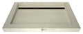 Redi Trench® 48 In x 72 In Triple Curb Shower Pan with Back Drain and Linear Oil Rubbed Bronze Drain Grate