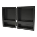 Redi Niche® Quadruple Recessed Shelf, 32"W x 20"H x 4"D RNQH1620D20D