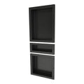 Redi Niche® Triple Recessed Shelf, 16″W x 40″H x 4″D