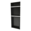 Redi Niche® Triple Recessed Shelf, 16″W x 40″H x 4″D