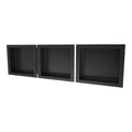 Redi Niche® Triple Horizontal Recessed Shelf, 48″W x 14″H x 4″D