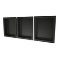 Redi Niche® Triple Horizontal Recessed Shelf, 48″W x 20″H x 4″D