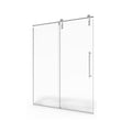 Sliding Door with Fixed Panel