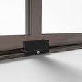 1100 Series 71 in. W x 76 in. H Framed Bypass Sliding Shower Doors