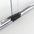 1200 Series 60 in. W x 70 in. H Semi-Frameless Bypass Sliding Shower Doors