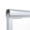 1200 Series 72 in. W x 76 in. H Semi-Frameless Bypass Sliding Shower Doors