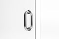 2200 Series 41 in. W x 76 in. H Semi-Frameless Swing Shower Door with Fixed Panel