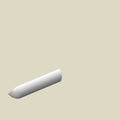 Tone Collection Matte 0.75 In x 6 In Solid Color Ceramic Quarter Round Corner Wall Tile