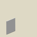 Tone Collection Matte 6 In x 6 In Solid Color Ceramic Bullnose Corner Wall Tile
