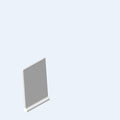 Tone Collection Matte 4.25 In x 4.25 In Solid Color Ceramic Right Cove Corner Wall Tile