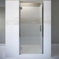 3000 Series 34-9/16 in. W x 76 in. H Frameless Single Swing Shower Door