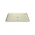 Redi Free® 33 In x 60 In Barrier Free Tileable Shower Pan Base with Center Drain