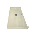 Redi Free® 33 In x 72 In Barrier Free Tileable Shower Pan Base with Center Drain