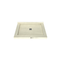 Redi Base® 34 In x 48 In Triple Curb Tileable Shower Pan Base with Center Drain