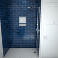 Redi Free® 34 In x 60 In Barrier Free Tileable Shower Pan Base with Right Drain