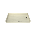 Redi Free® 34 In x 60 In Barrier Free Tileable Shower Pan Base with Right Drain