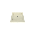Redi Base® 36 In x 36 In Triple Curb Tileable Shower Pan Base with Center Drain