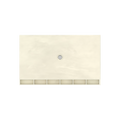 Redi Base® 37 In x 60 In Right Double Threshold Corner Tileable Shower Pan Base with Center Drain