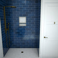 Redi Free® 37 In x 72 In Barrier Free Tileable Shower Pan Base with Center Drain