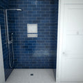 Redi Free® 37 In x 72 In Barrier Free Tileable Shower Pan Base with Center Drain
