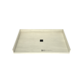 Redi Free® 38 In x 60 In Barrier Free Tileable Shower Pan Base with Center Drain