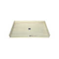 Redi Free® 38 In x 60 In Barrier Free Tileable Shower Pan Base with Center Drain