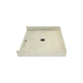 Redi Free® 40 In x 42 In Barrier Free Tileable Shower Pan Base with Center Drain