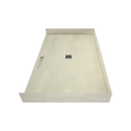 Redi Free® 40 In x 66 In Barrier Free Tileable Shower Pan Base with Center Drain