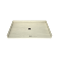Redi Free® 40 In x 66 In Barrier Free Tileable Shower Pan Base with Center Drain