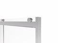 4000 Series 60 in. W x 76 in. H Semi-Frameless Bypass Sliding Shower Doors