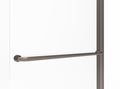 4000 Series 60 in. W x 76 in. H Semi-Frameless Bypass Sliding Shower Doors