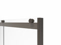 4000 Series 60 in. W x 76 in. H Semi-Frameless Bypass Sliding Shower Doors