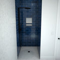 Redi Free® 42 In x 38 In Barrier Free Tileable Shower Pan Base with Center Drain