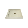 Redi Base® 42 In x 42 In Single Curb Tileable Shower Pan Base with Center Drain