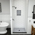 Redi Base® 42 In x 42 In Single Curb Tileable Shower Pan Base with Center Drain