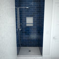 Redi Base® 42 In x 42 In Single Curb Tileable Shower Pan Base with Center Drain