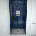 Redi Base® 42 In x 42 In Single Curb Tileable Shower Pan Base with Center Drain