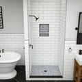 Redi Base® 42 In x 42 In Single Curb Tileable Shower Pan Base with Center Drain