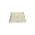 Redi Free® 42 In x 42 In Barrier Free Tileable Shower Pan Base with Center Drain