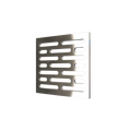 Base'N Bench® 42 In x 60 In Single Curb Tileable Shower Pan Base with Center Drain and Bench