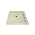 Redi Base® 42 In x 48 In Triple Curb Tileable Shower Pan Base with Center Drain