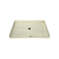 Redi Free® 42 In x 60 In Barrier Free Tileable Shower Pan Base with Center Drain